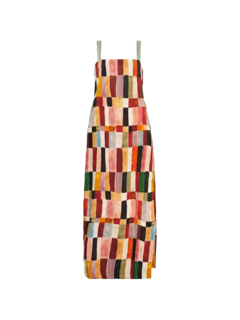 ALEMAIS vestido midi Marjorelle