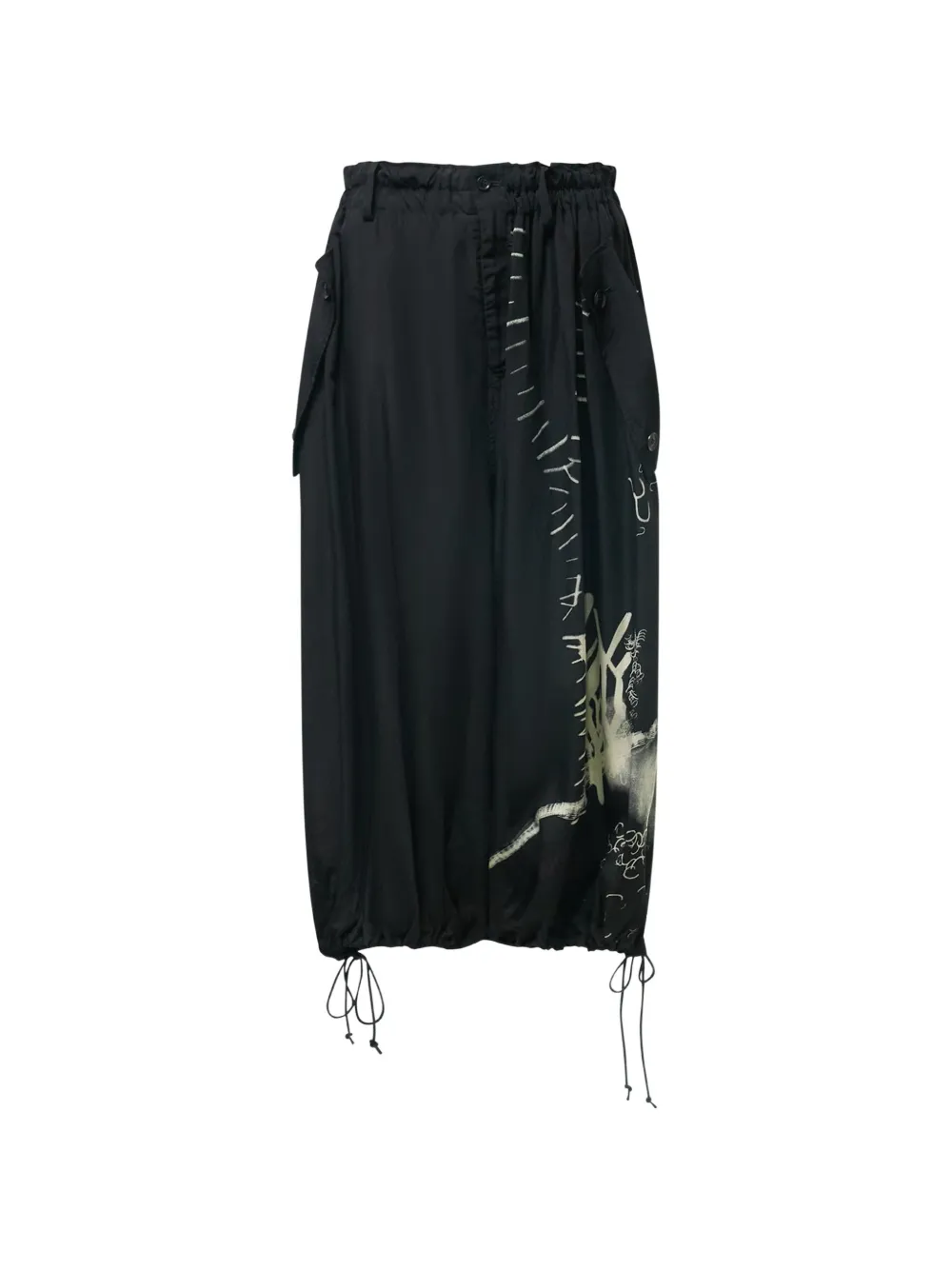 Y's flap-pocket trousers - Nero