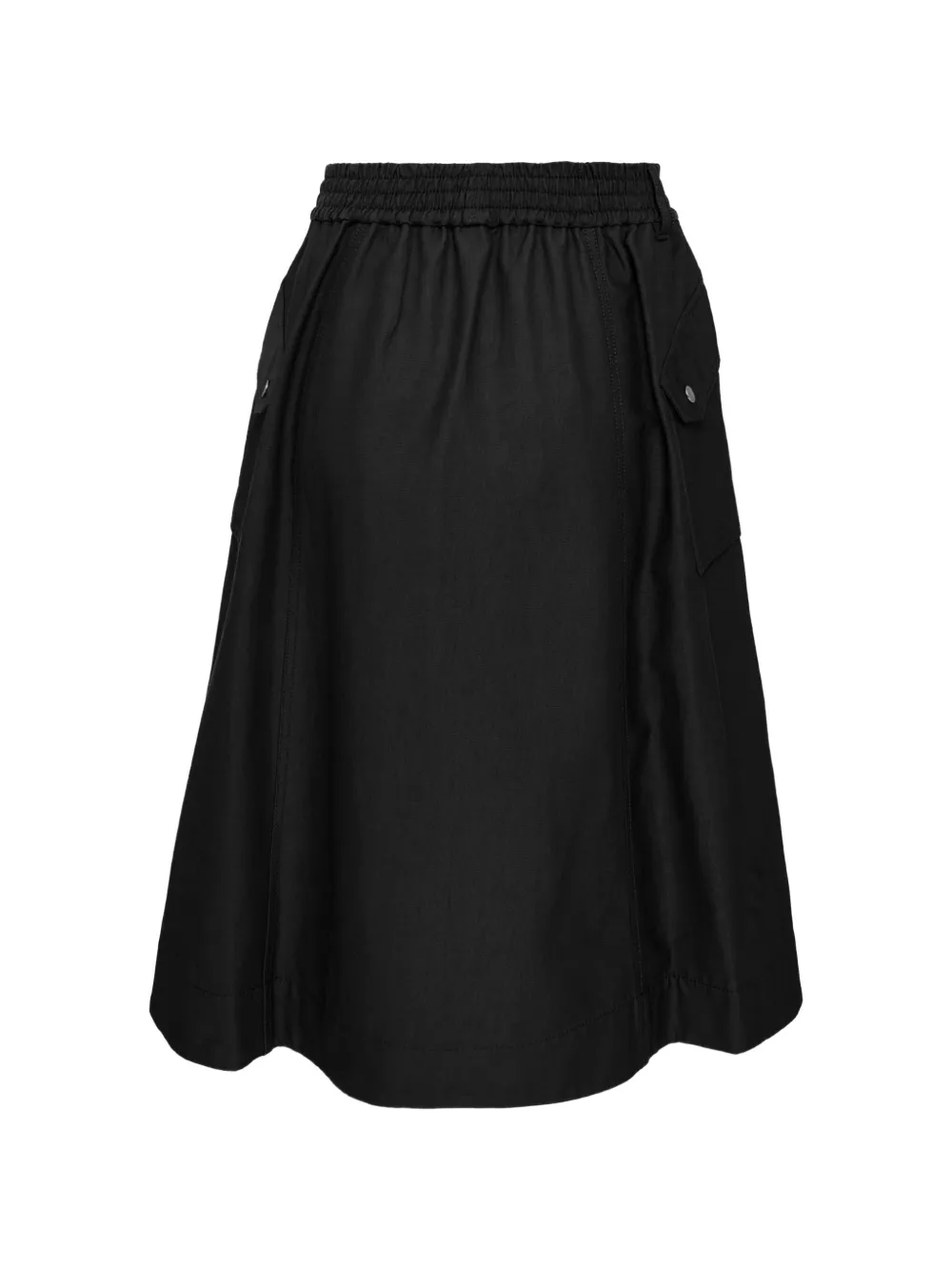 3.1 Phillip Lim Midi-rok met ceintuur Zwart