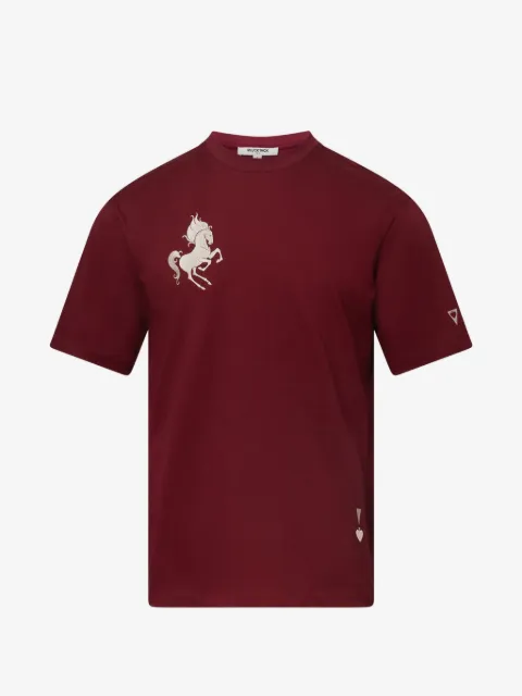 Blackjack T-Shirt mit Pferde-Grafik