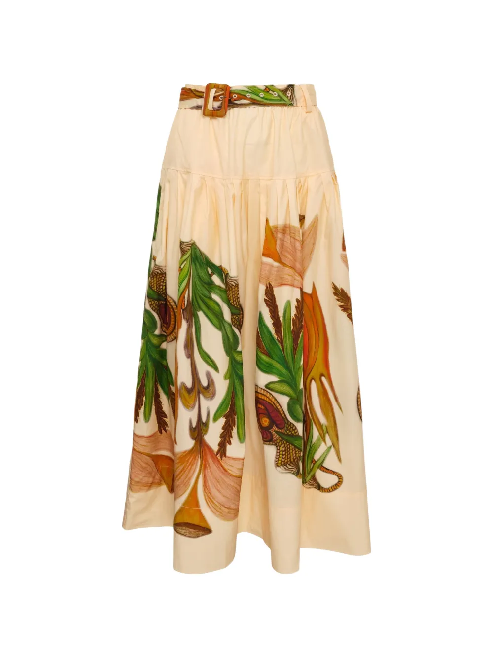 Ulla Johnson Filagree midi skirt - Toni neutri