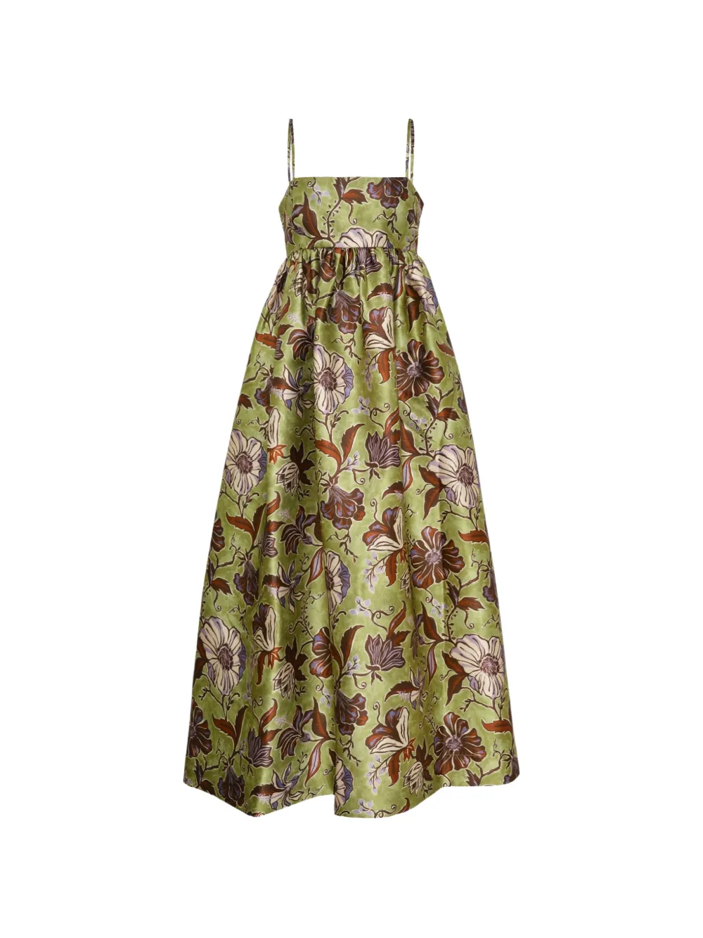 ALEMAIS Citron midi dress - Verde