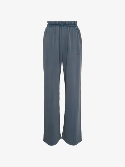 We11done pants con logo bordado