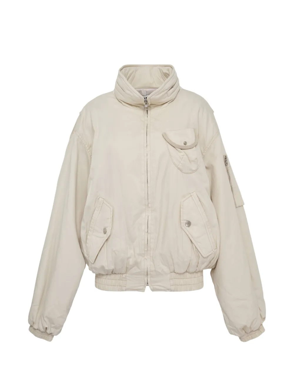 Open YY beige bomber jacket - Toni neutri