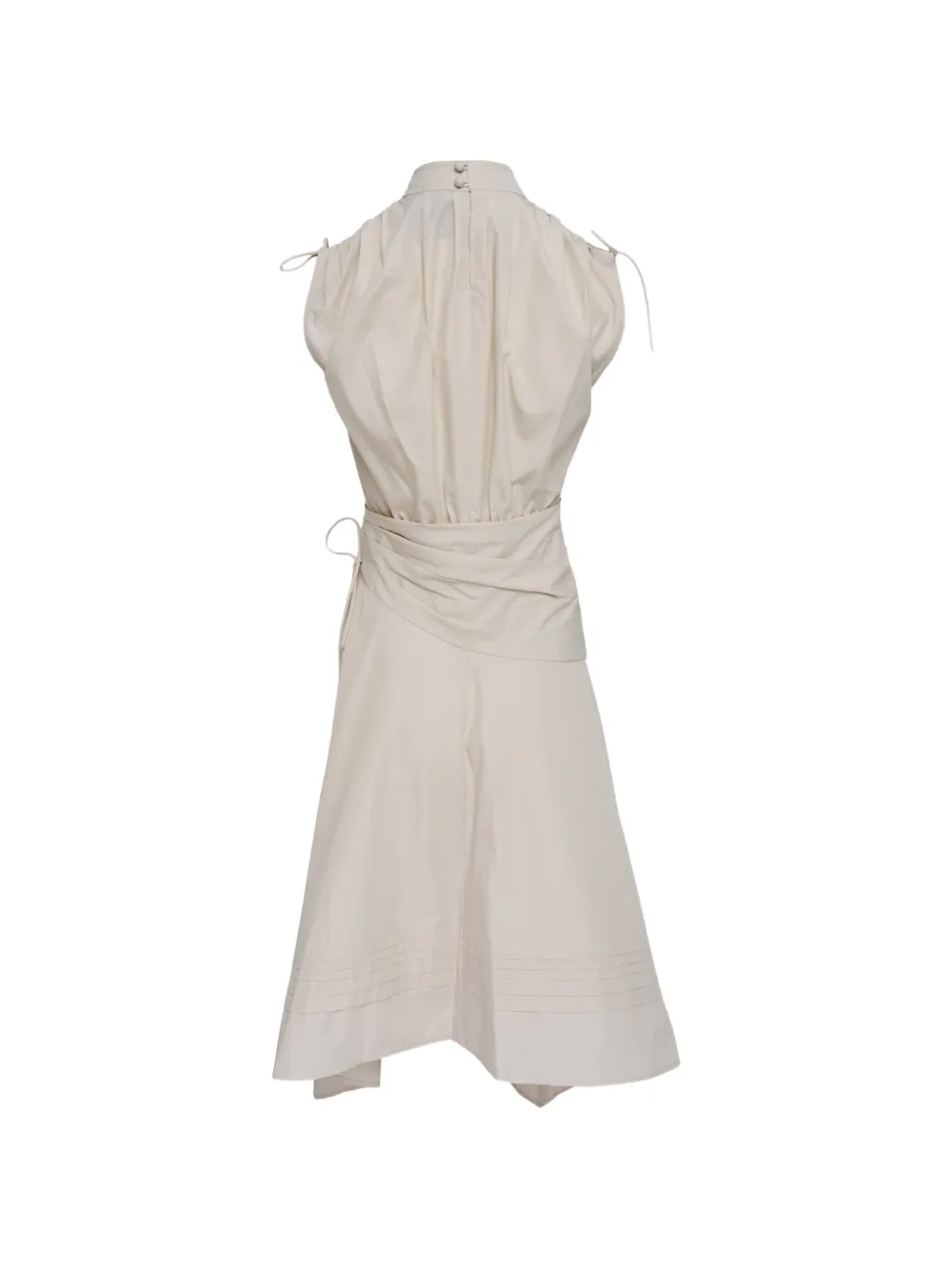  3.1 Phillip Lim Ruched Mini Dress - Neutrals 