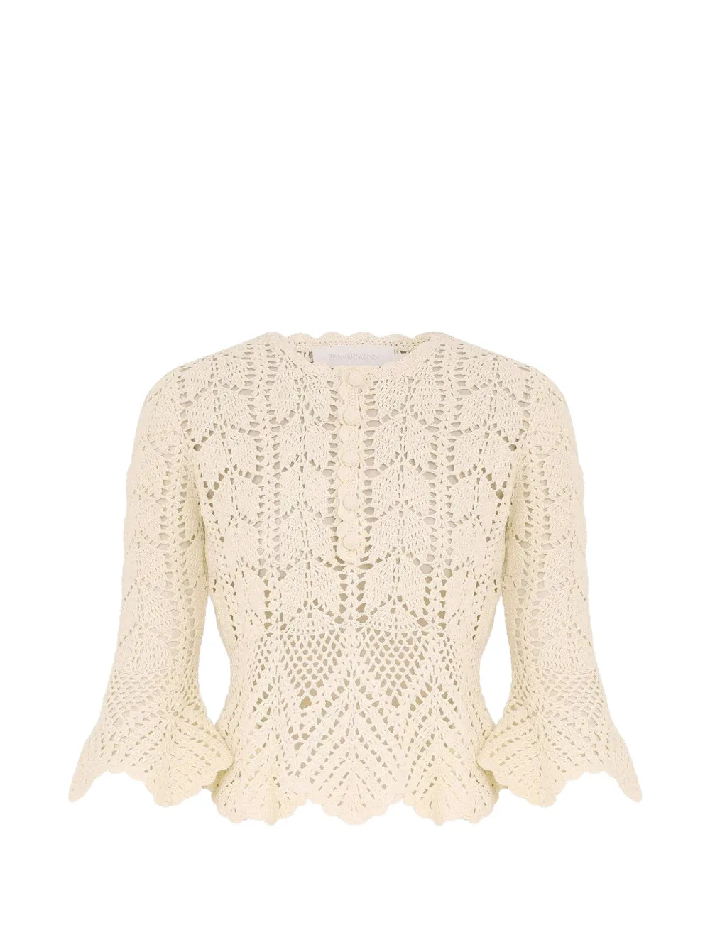 ZIMMERMANN Awaken crochet top - Toni neutri