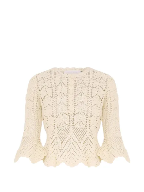 ZIMMERMANN Awaken crochet top