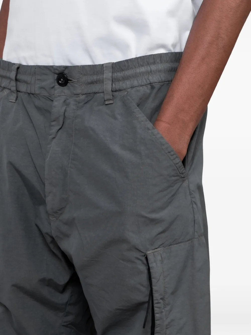 C.P. Company Flat cargo broek Grijs
