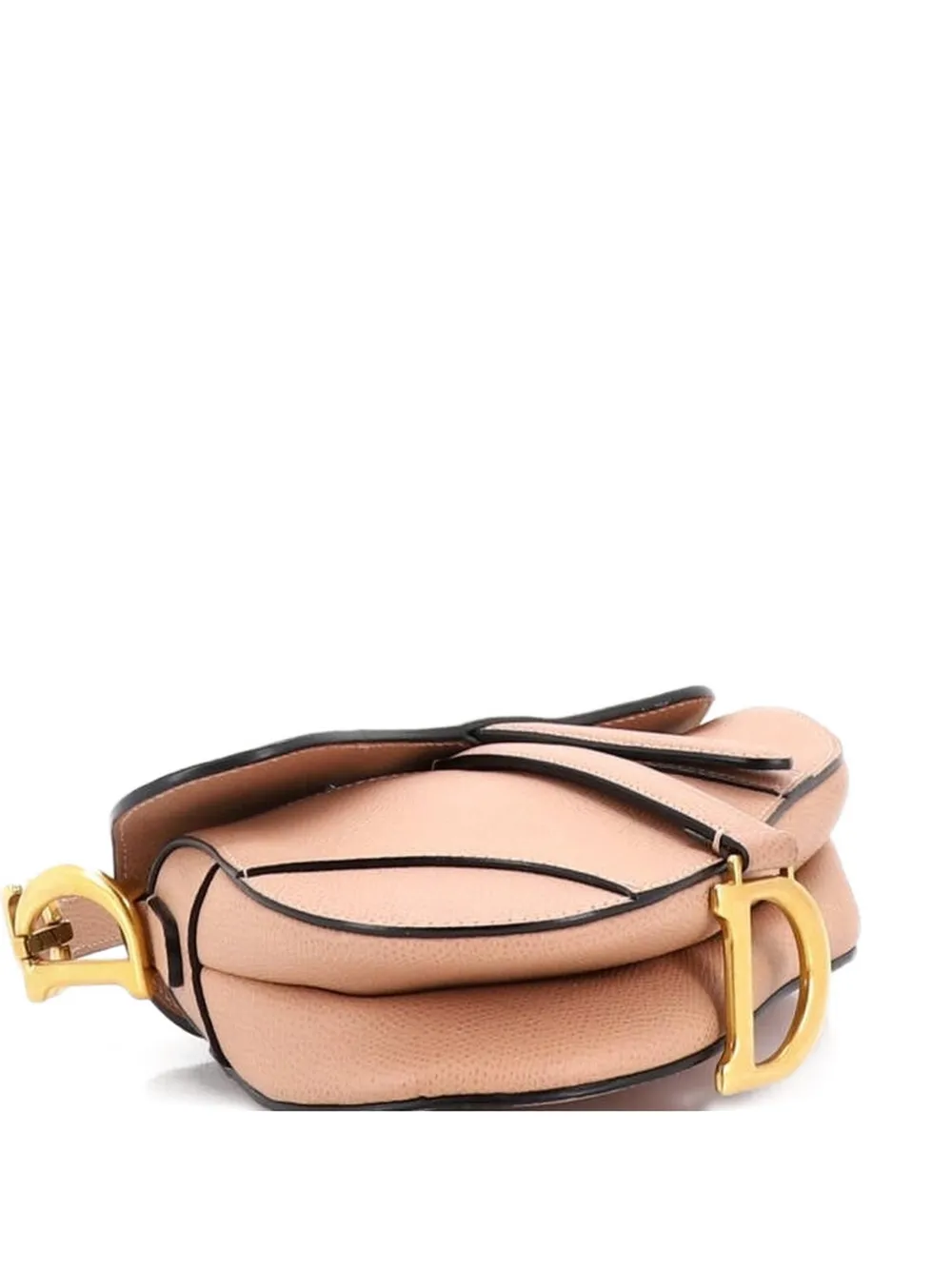 Christian Dior Pre-Owned Saddle Handbag Leather Mini shoulder bag - Toni neutri