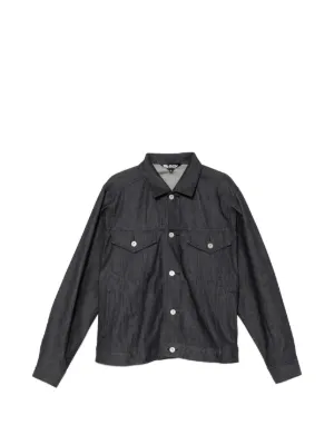Comme Des Garçons Homme leather-collar Jacket | Black | FARFETCH CA