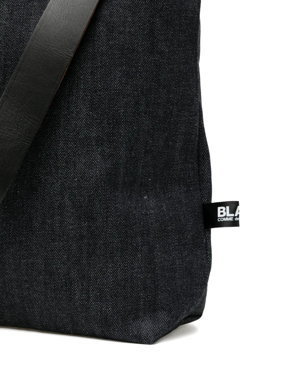 Black Comme Des Garçons Denim shopper Blauw