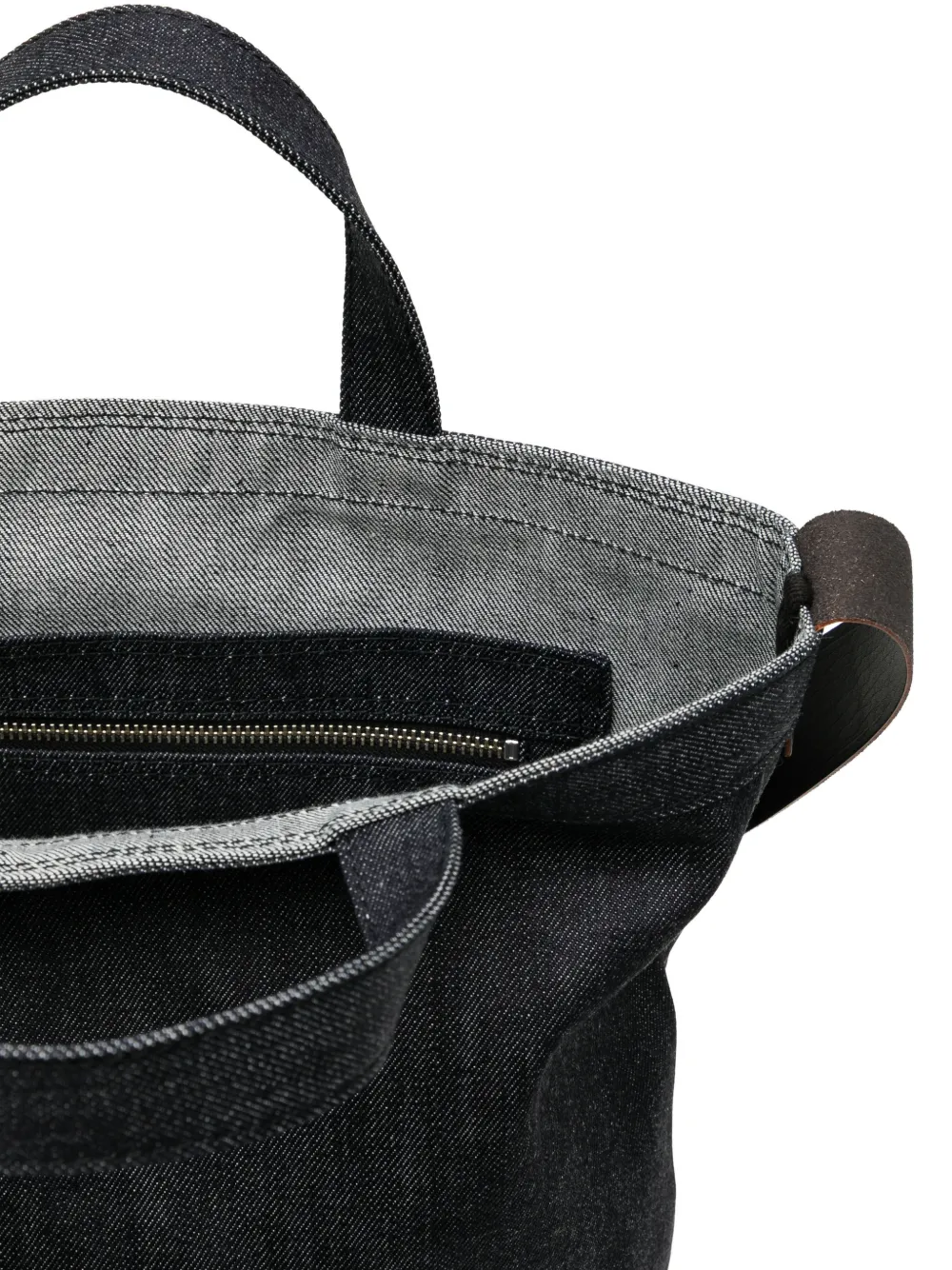 Black Comme Des Garçons Denim shopper Blauw