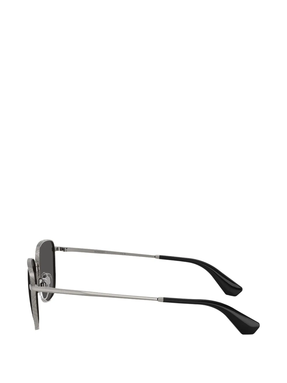 Burberry Eyewear Zonnebril met vierkant montuur Zilver