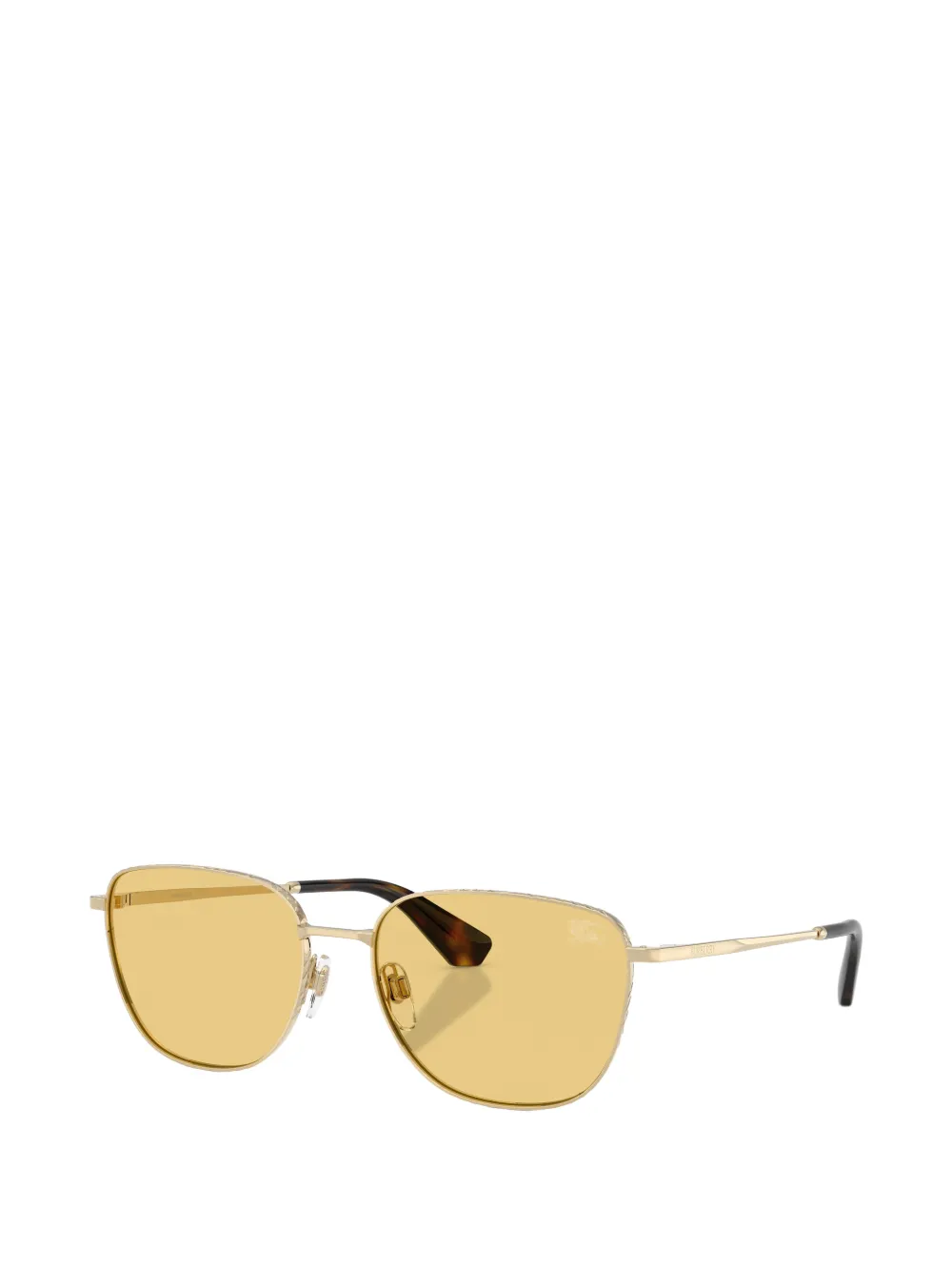 Burberry Eyewear Zonnebril met vierkant montuur Goud
