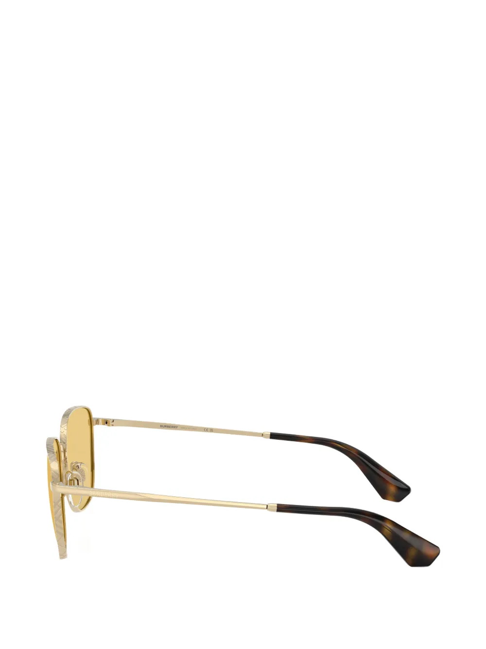 Burberry Eyewear Zonnebril met vierkant montuur Goud