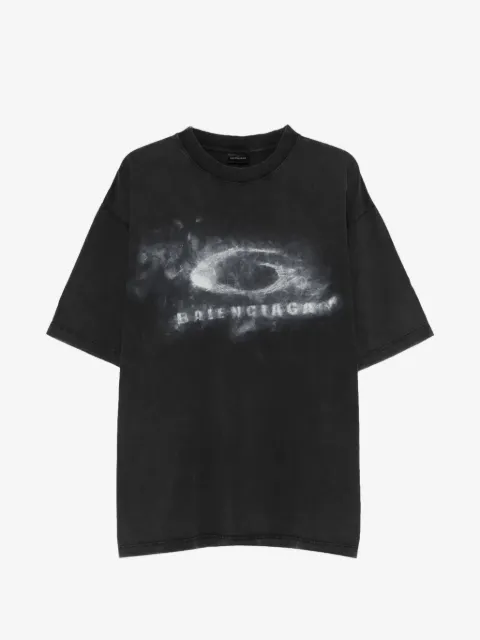 Balenciaga logo-print cotton T-shirt