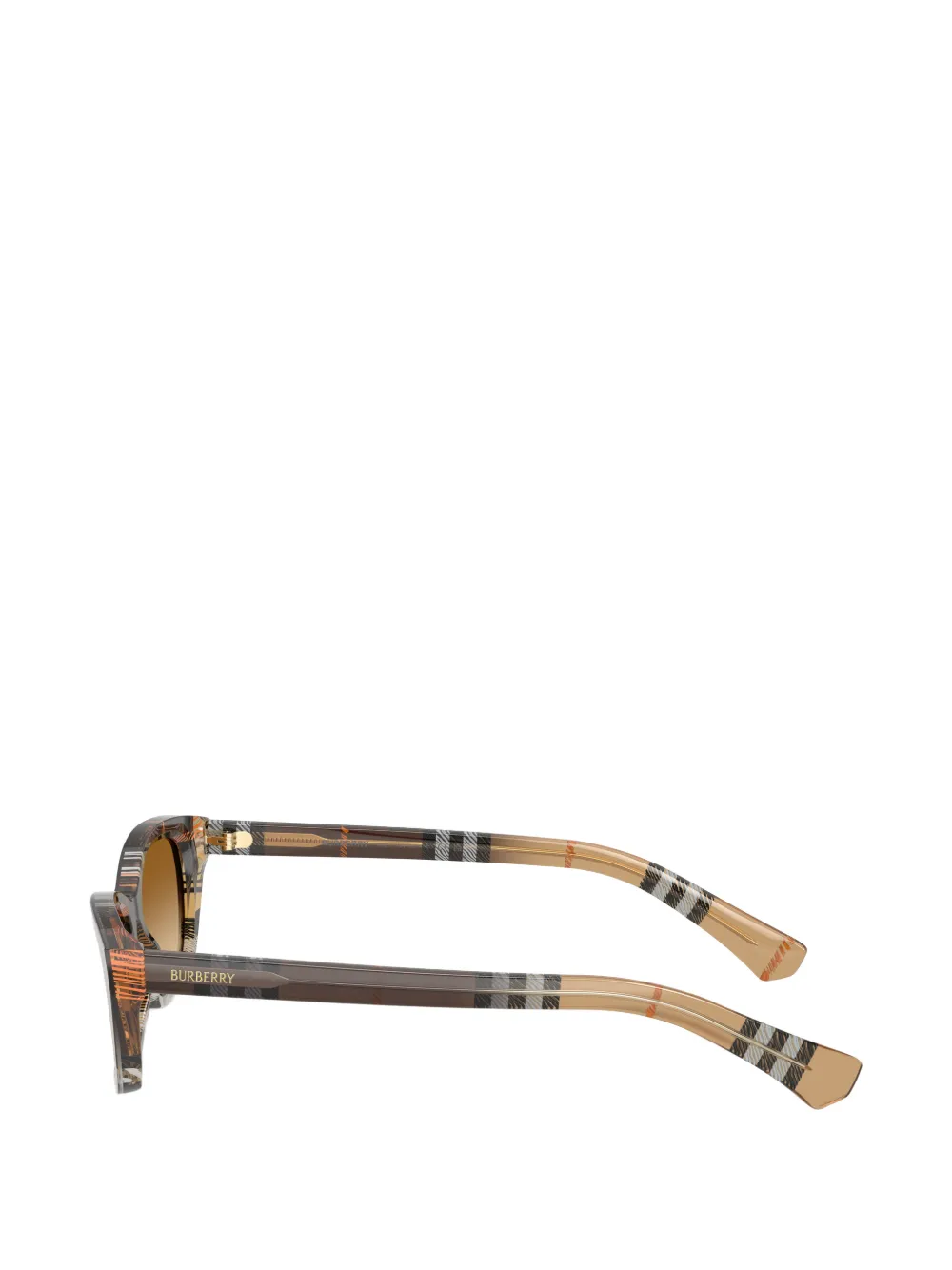 Burberry Eyewear Zonnebril met cat-eye montuur Bruin