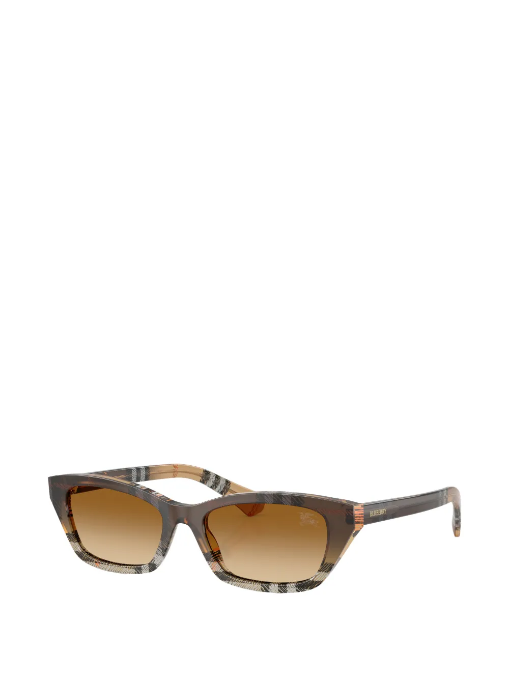 Burberry Eyewear Zonnebril met cat-eye montuur Bruin