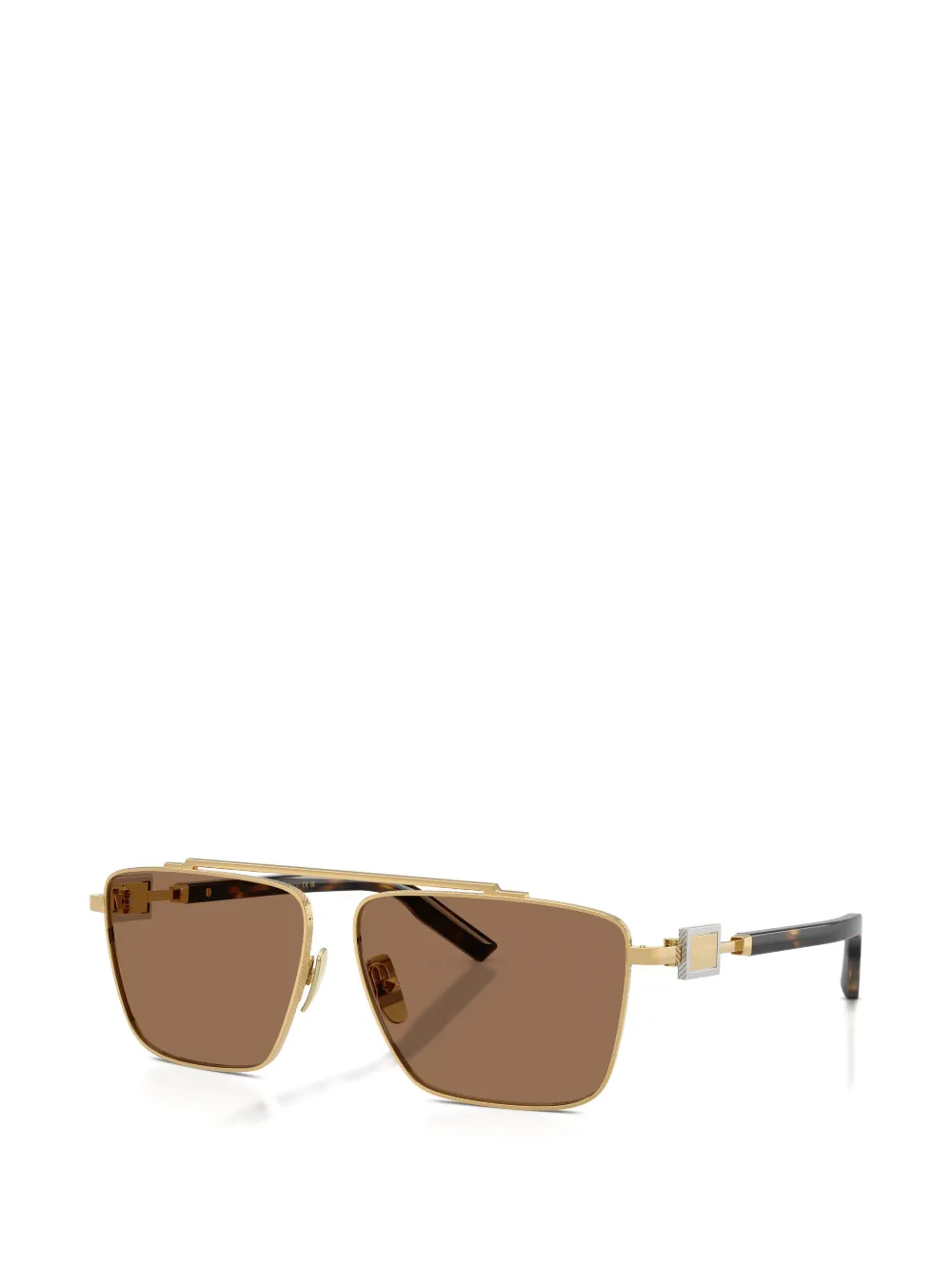 Dolce & Gabbana Zonnebril met piloten montuur Goud