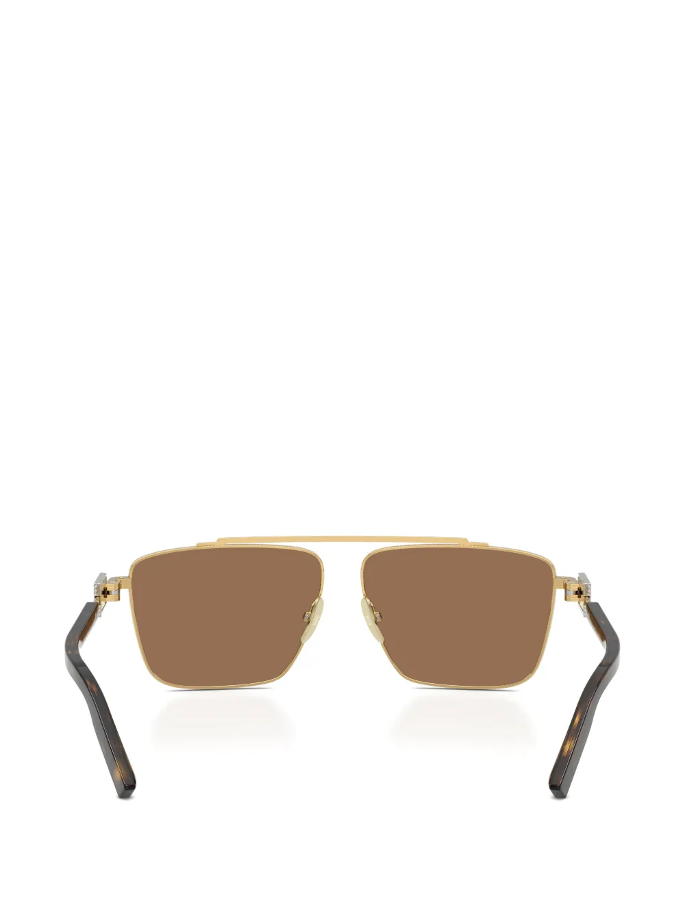 Dolce & Gabbana Zonnebril met piloten montuur Goud