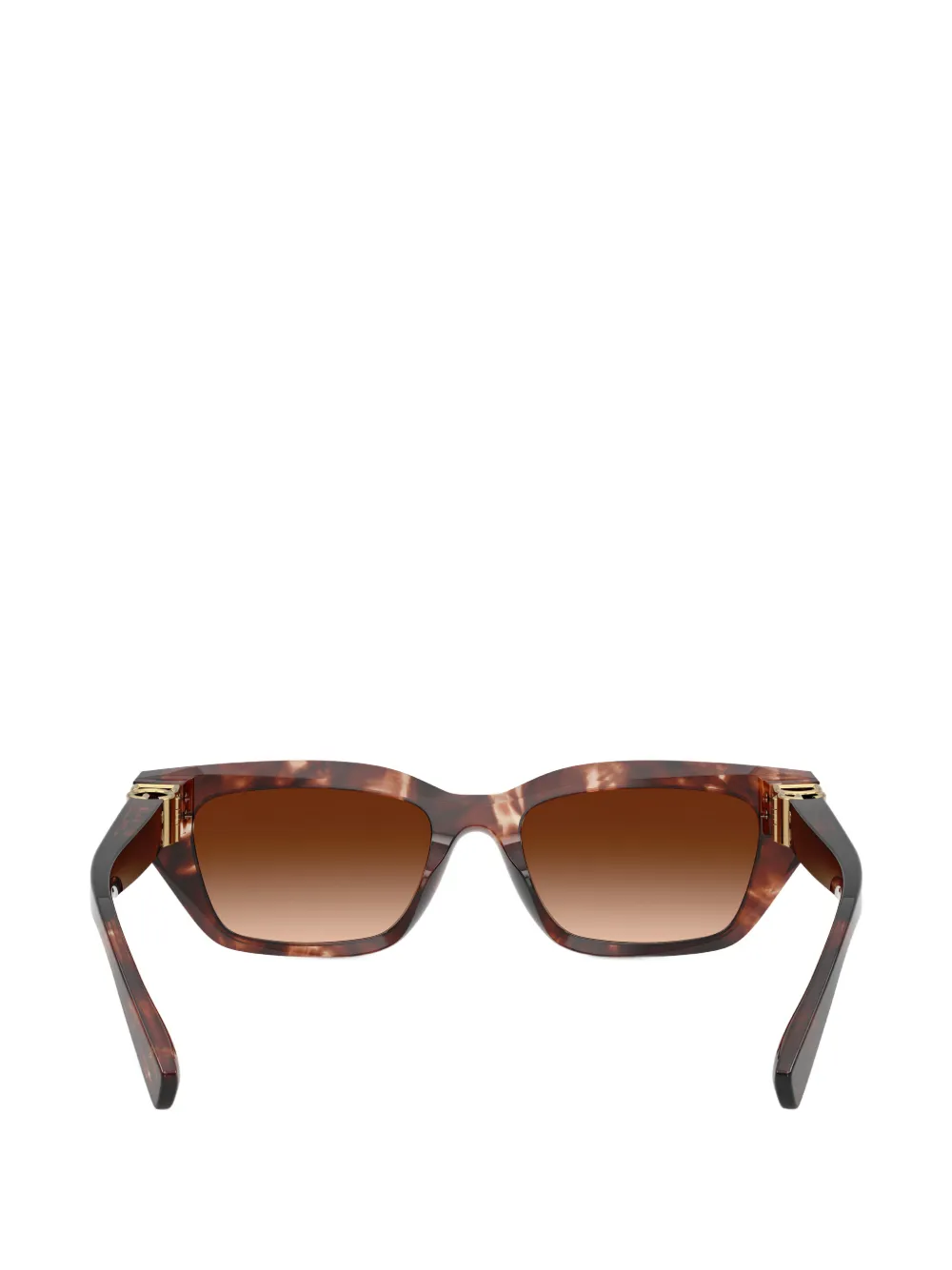 Dolce & Gabbana Eyewear Zonnebril met cat-eye montuur Rood
