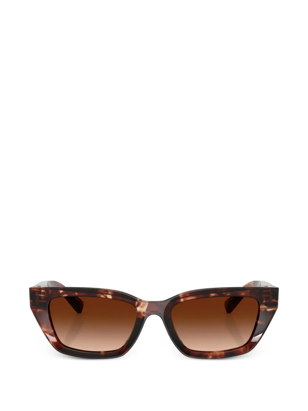 Dolce & Gabbana Eyewear Occhiali da sole cat-eye con effetto tartarugato - Rosso