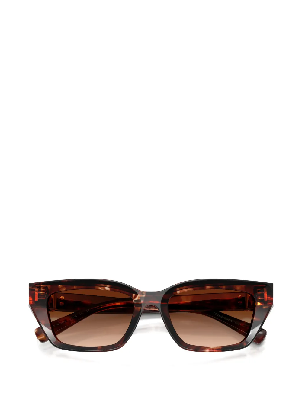 Dolce & Gabbana Eyewear Zonnebril met cat-eye montuur Rood