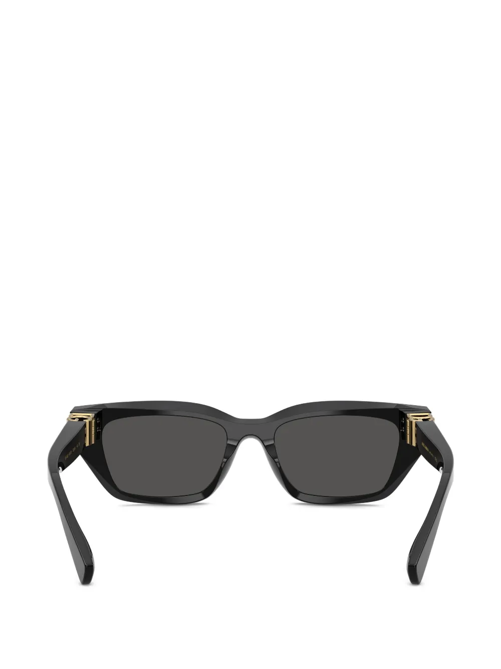 Dolce & Gabbana Eyewear Zonnebril met cat-eye montuur Zwart