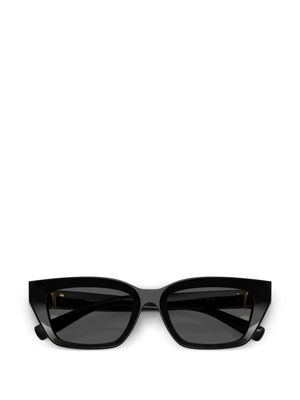 Dolce & Gabbana Eyewear Zonnebril met cat-eye montuur Zwart