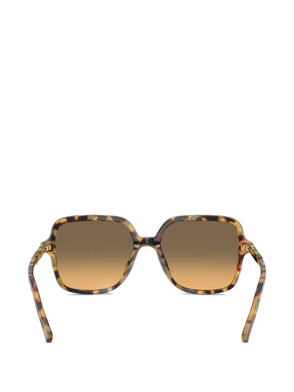 Dolce & Gabbana Eyewear Zonnebril met oversized montuur Bruin