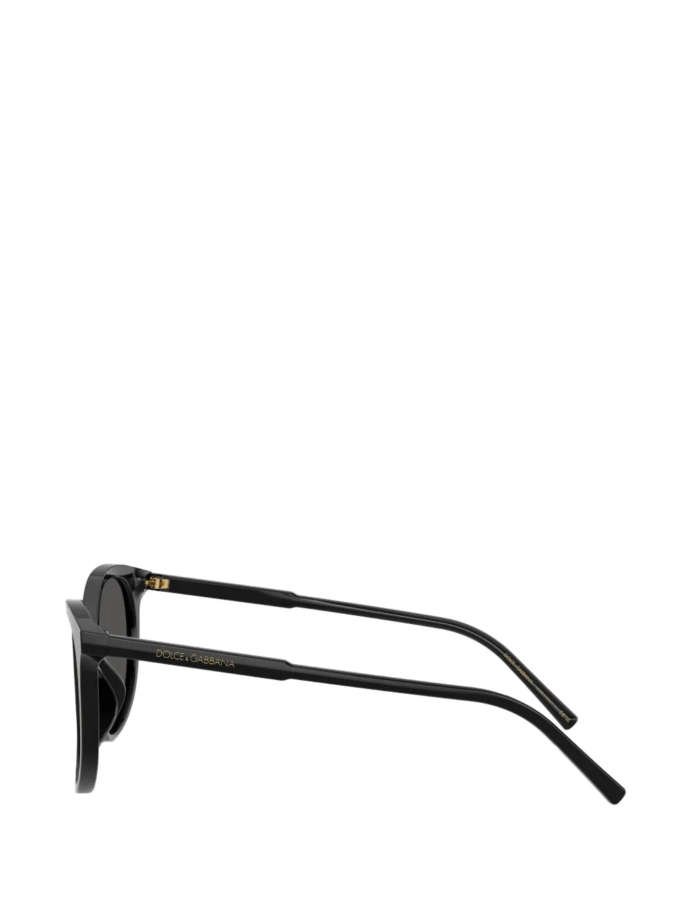Dolce & Gabbana Eyewear Zonnebril met cat-eye montuur Zwart