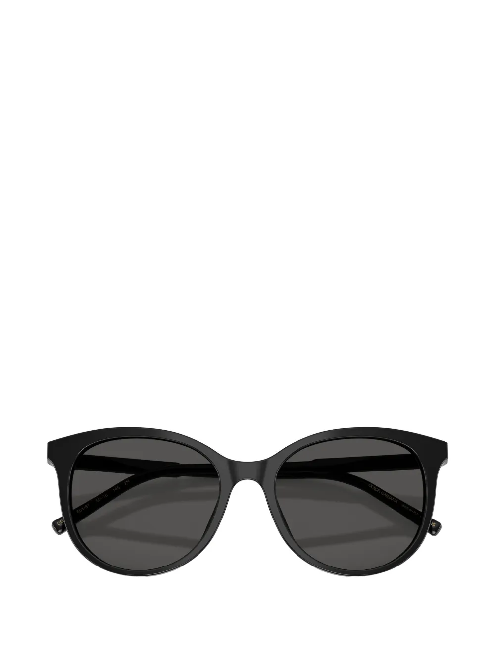 Dolce & Gabbana Eyewear Zonnebril met cat-eye montuur Zwart