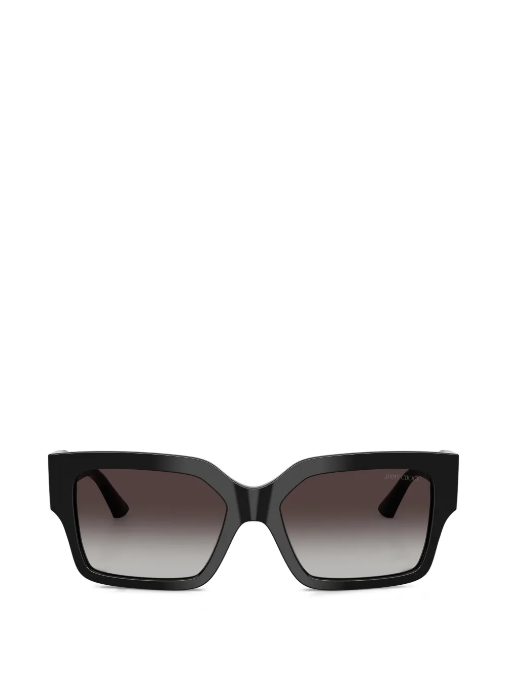 Jimmy Choo Eyewear Occhiali da sole rettangolari - Nero