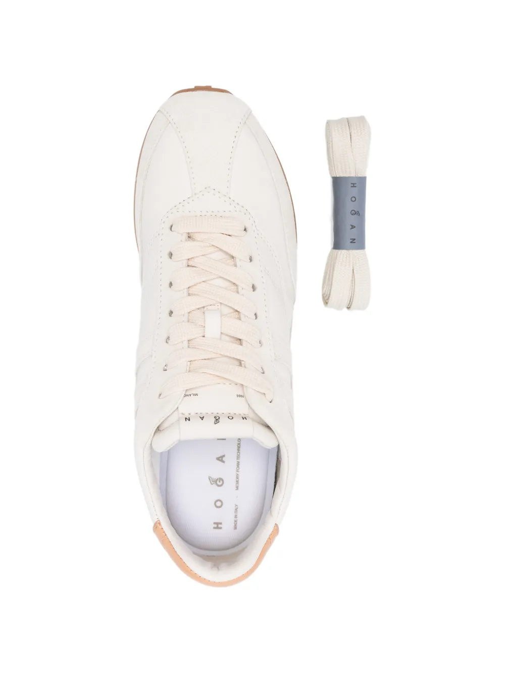 Hogan Sneakers met veters Beige
