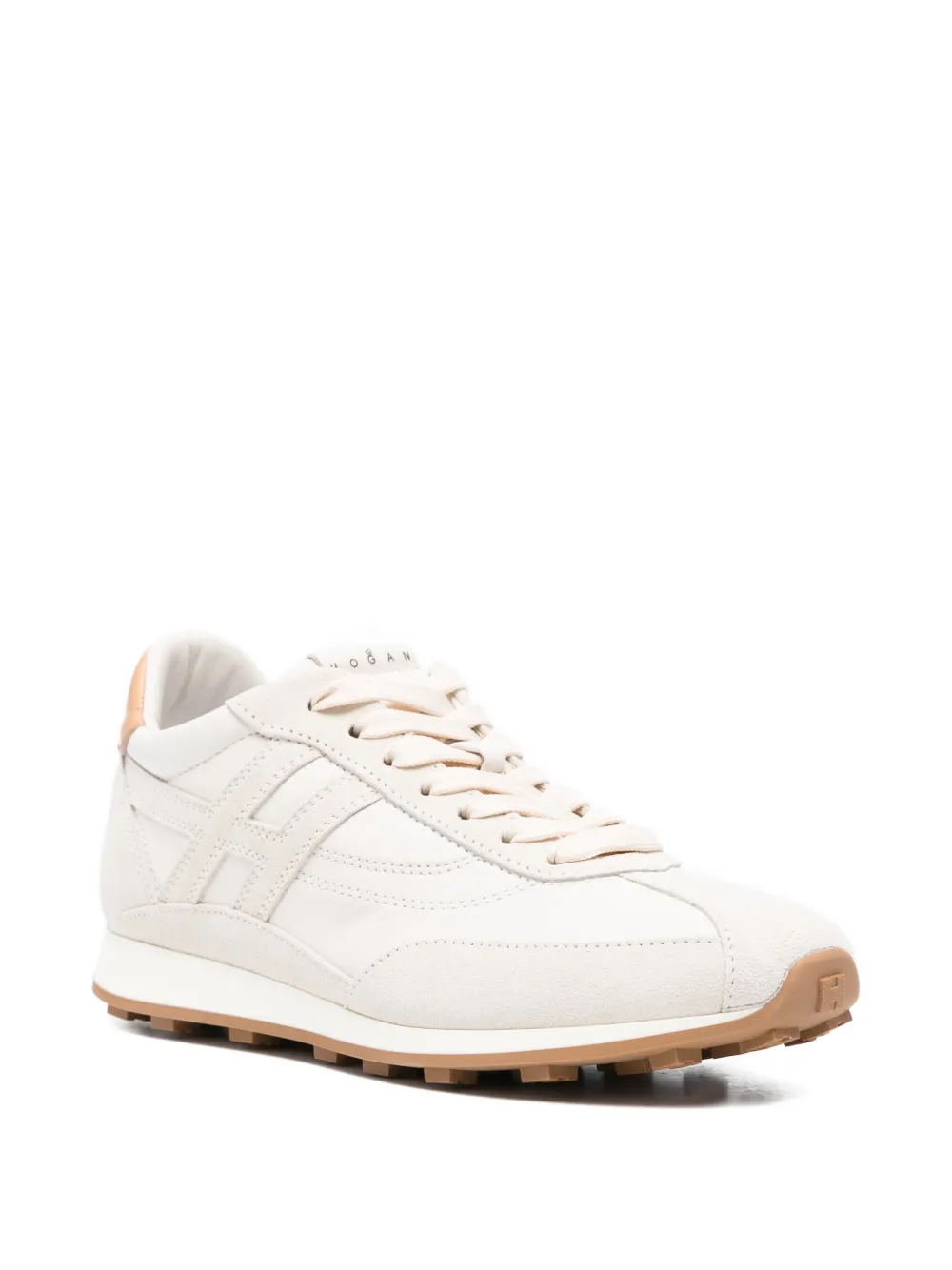 Hogan Sneakers met veters Beige