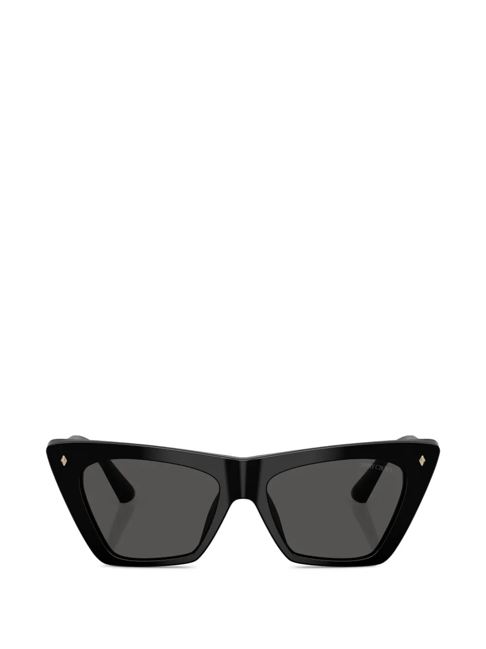 Jimmy Choo Eyewear Occhiali da sole cat-eye - Nero