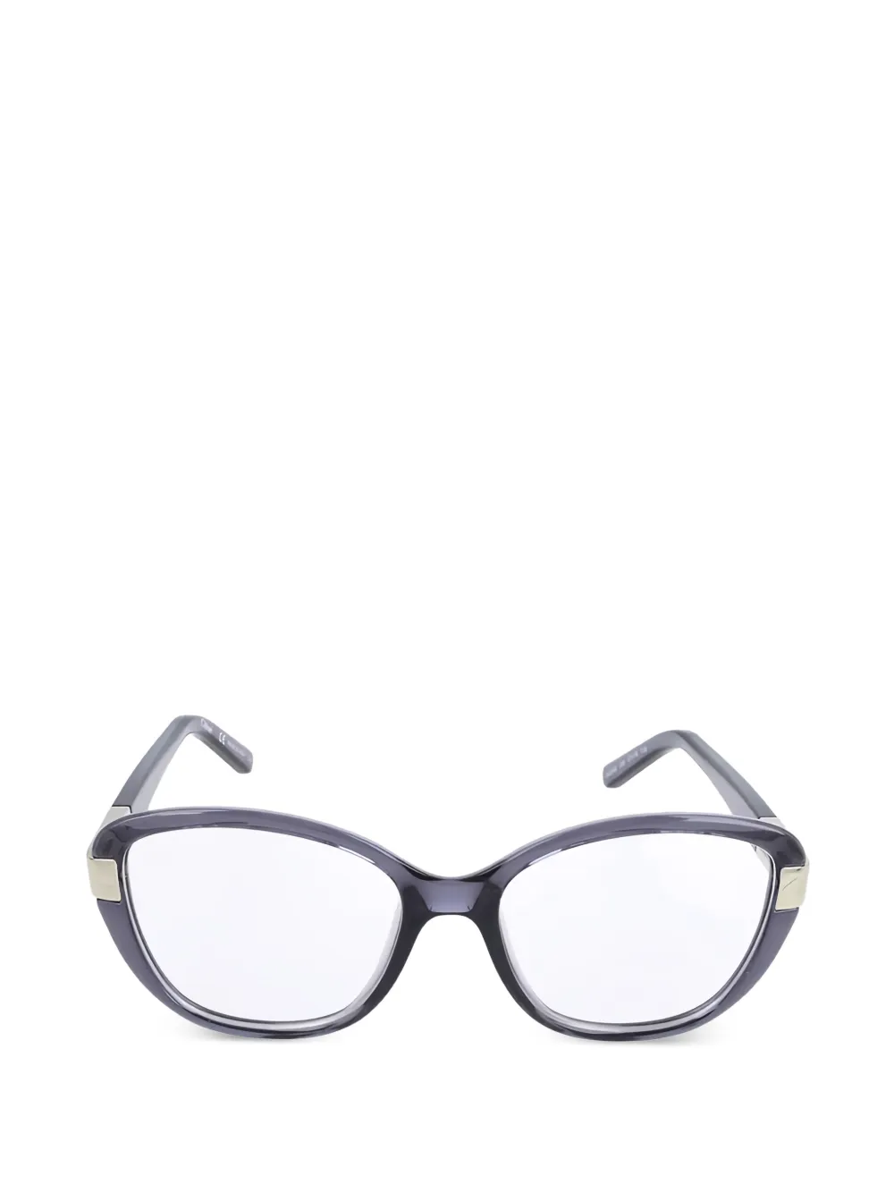 Chloé square-frame glasses - Grau