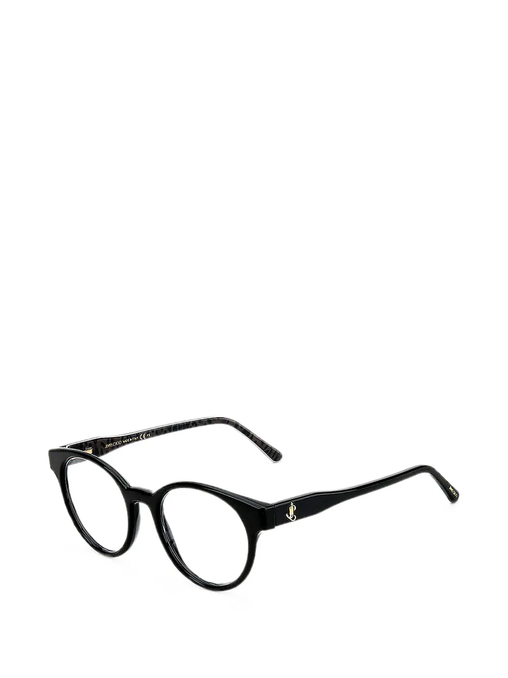  Jimmy Choo Browline-frame Glasses - Negro 