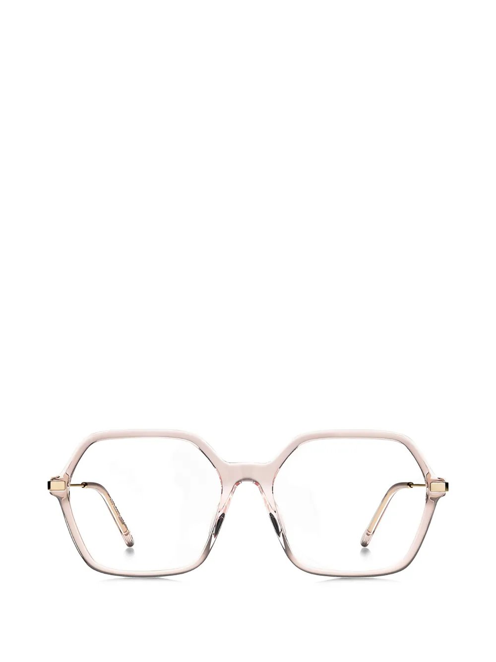 Marc Jacobs Eyewear geometric-frame glasses - Rosa