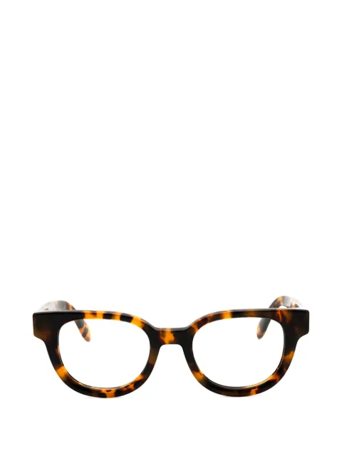 Palm Angels Eyewear tortoiseshell-effect round-frame glasses
