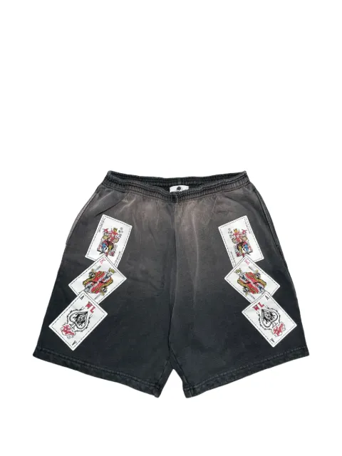 Warren Lotas  Playing Cards track shorts