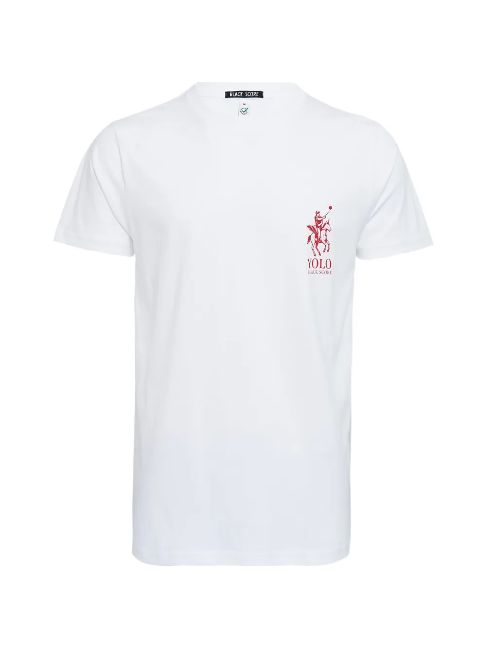 Black Score Yolo T-shirt - Bianco