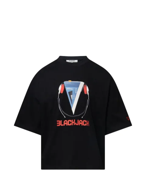 Blackjack graphic-print T-shirt