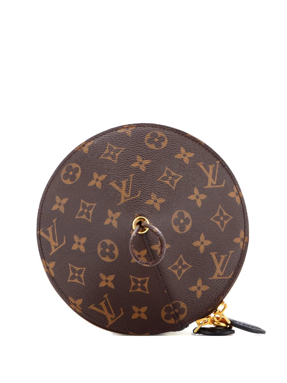 Louis Vuitton Pre-Owned Toupie Handbag Monogram Canvas clutch bag - Marrone