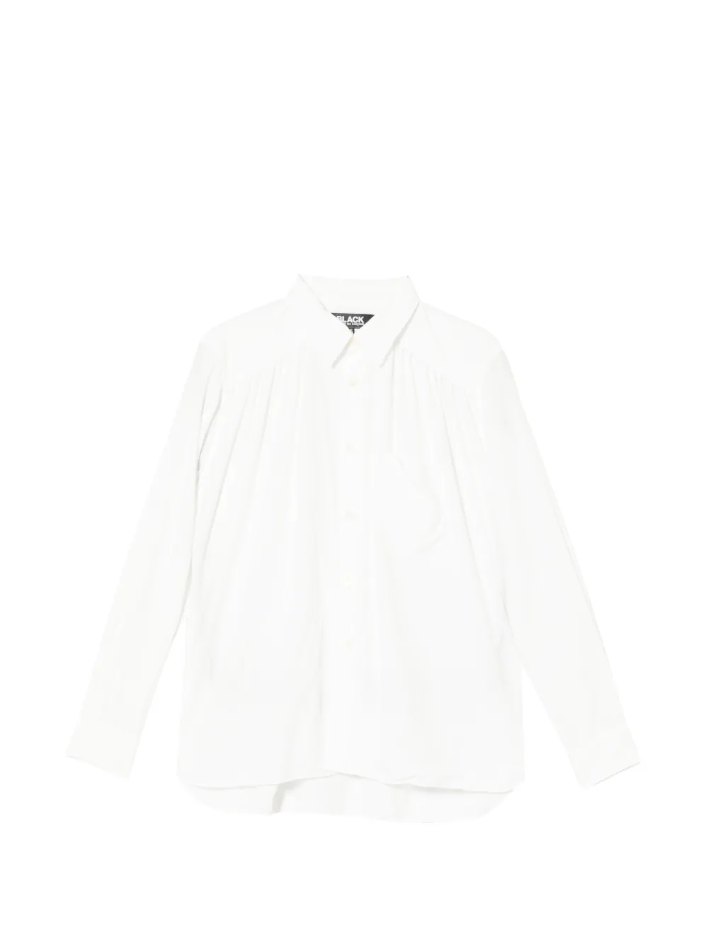 Black Comme Des Garçons Camicia a maniche lunghe - Bianco