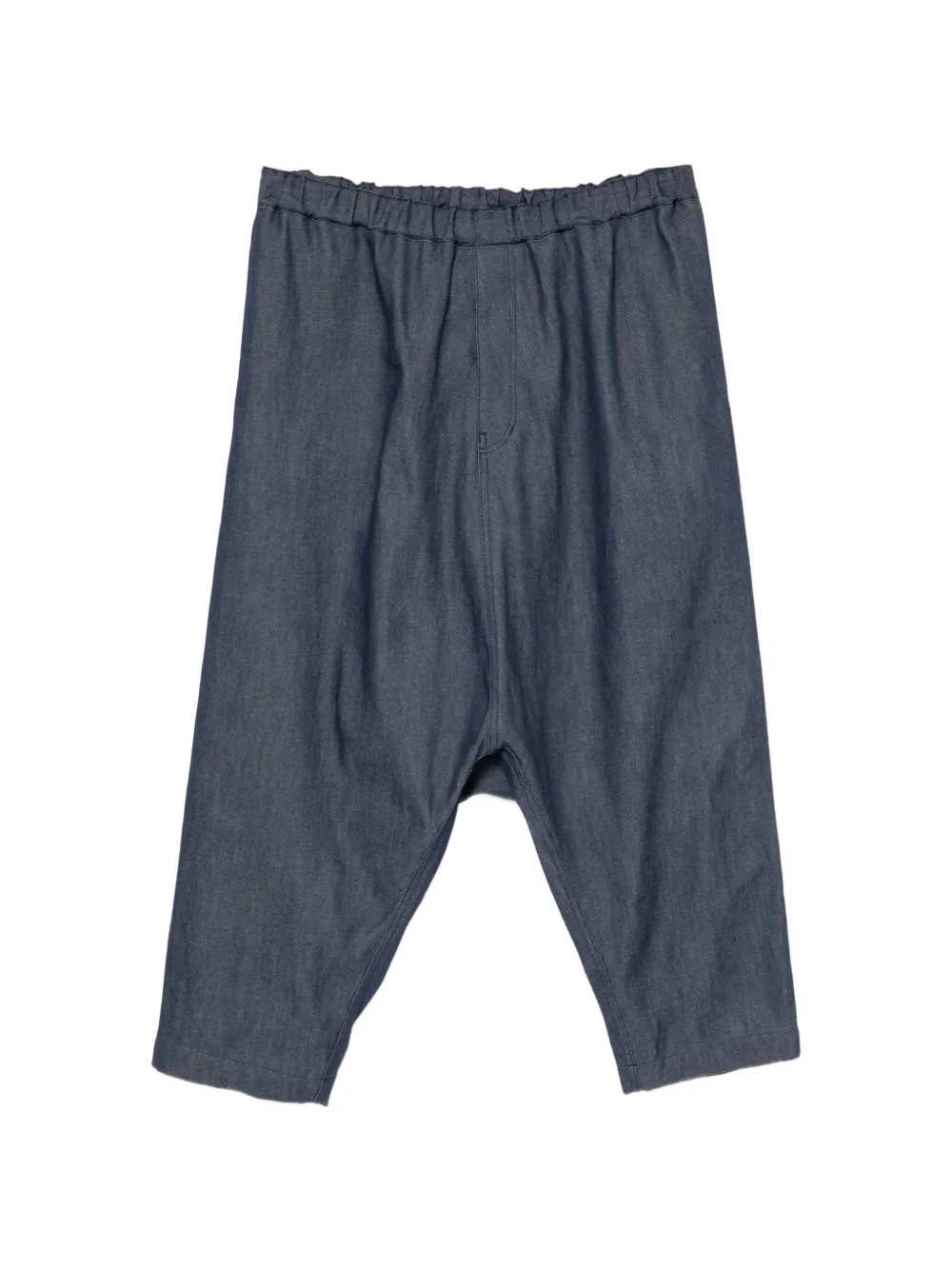 Black Comme Des Garçons Pantaloni con vita elasticizzata - Blu