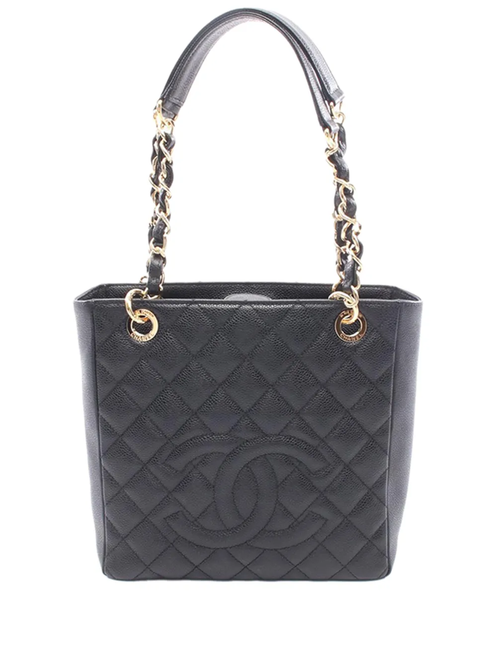 CHANEL Pre-Owned Borsa tote Caviar Vertical Shopping 2009-2010 - Nero