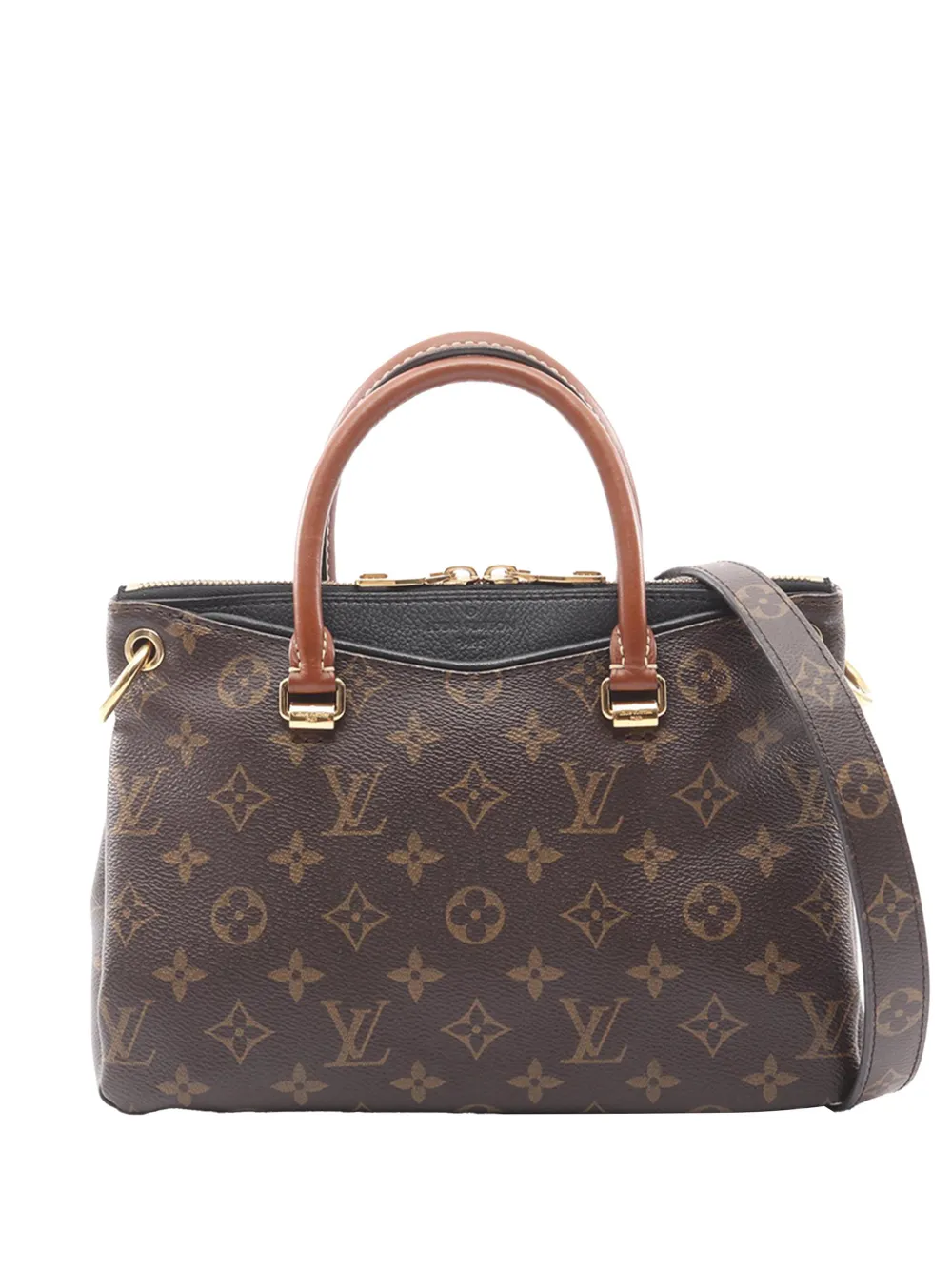 Louis Vuitton Pre-Owned Borsa a tracolla Pallas BB con monogramma 2015 - Marrone