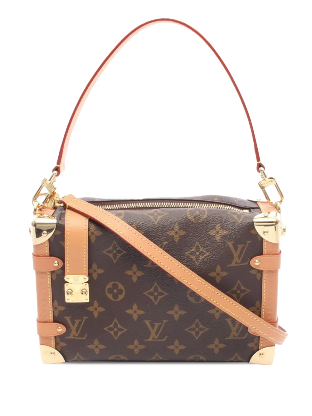 Louis Vuitton Pre-Owned 2000-2010 Monogram Side Trunk MM satchel - Marrone