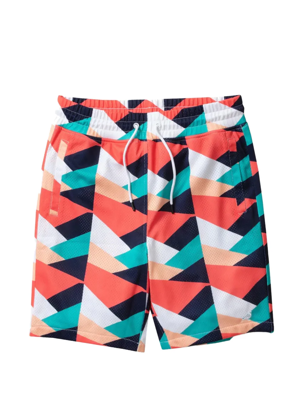 Staple logo-detail swim shorts - Blu